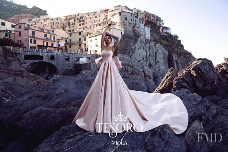 Gulsina Kalimullina featured in  the Tesoro Sicilian Fairytale lookbook for Autumn/Winter 2019