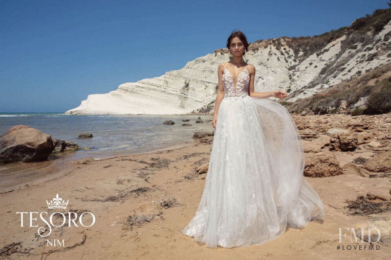 Gulsina Kalimullina featured in  the Tesoro Sicilian Fairytale lookbook for Autumn/Winter 2019