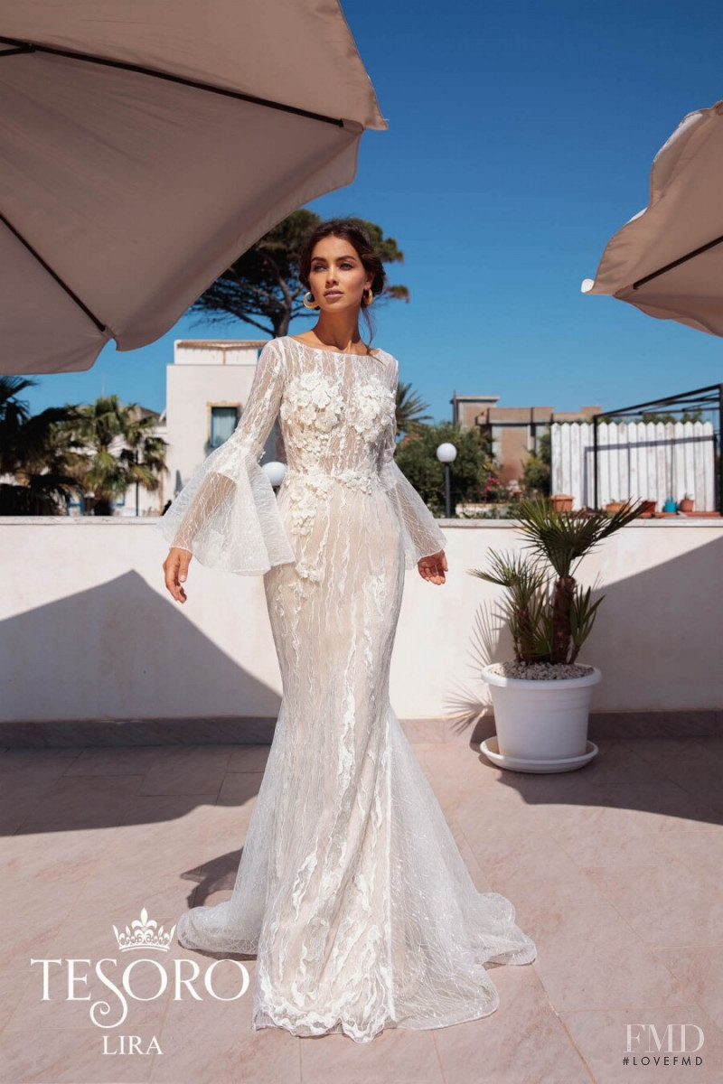 Gulsina Kalimullina featured in  the Tesoro Sicilian Fairytale lookbook for Autumn/Winter 2019