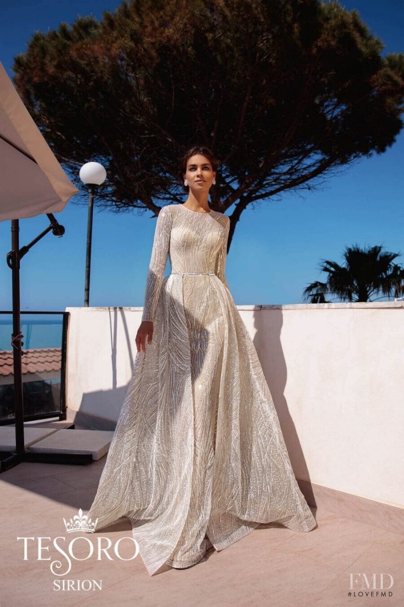 Gulsina Kalimullina featured in  the Tesoro Sicilian Fairytale lookbook for Autumn/Winter 2019