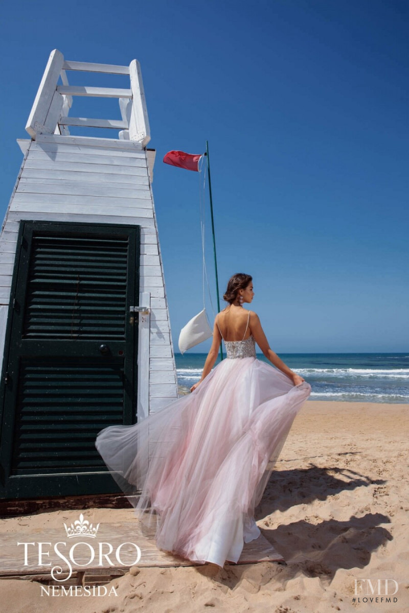 Gulsina Kalimullina featured in  the Tesoro Sicilian Fairytale lookbook for Autumn/Winter 2019