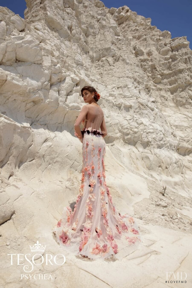 Gulsina Kalimullina featured in  the Tesoro Sicilian Fairytale lookbook for Autumn/Winter 2019