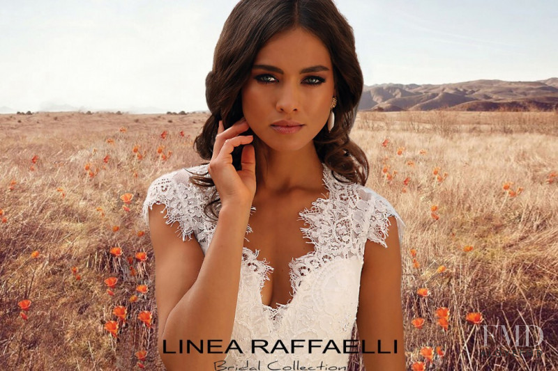 Gulsina Kalimullina featured in  the Linea Raffaelli Bridal lookbook for Spring/Summer 2020