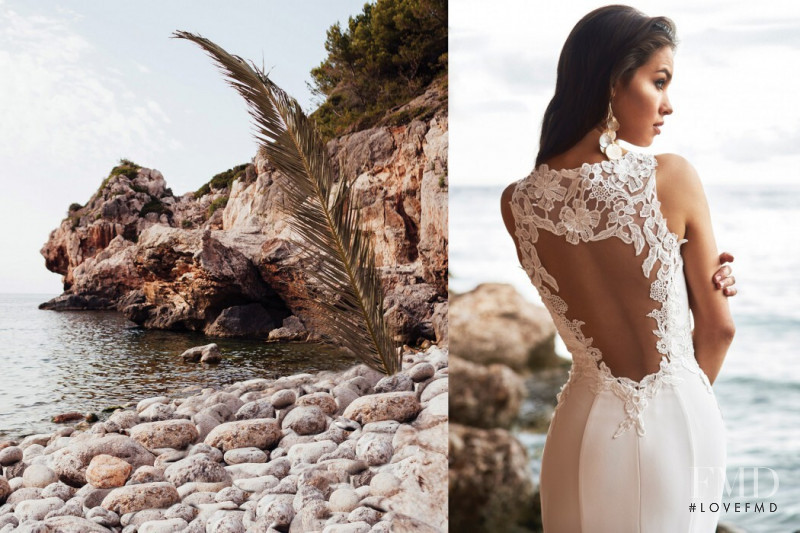 Gulsina Kalimullina featured in  the Linea Raffaelli Bridal lookbook for Spring/Summer 2020