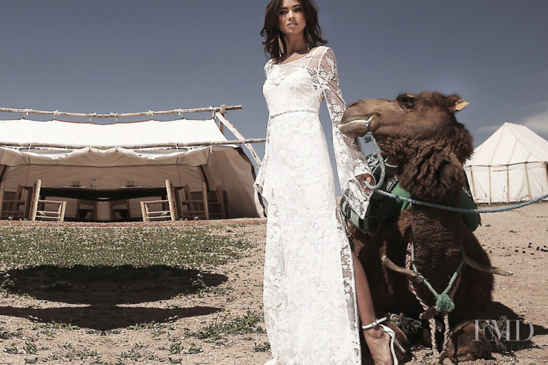 Gulsina Kalimullina featured in  the Linea Raffaelli Bridal lookbook for Spring/Summer 2020