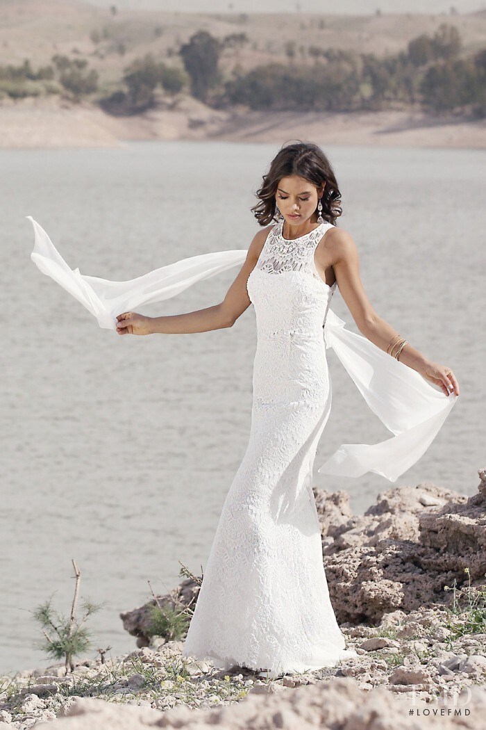 Gulsina Kalimullina featured in  the Linea Raffaelli Bridal lookbook for Spring/Summer 2020