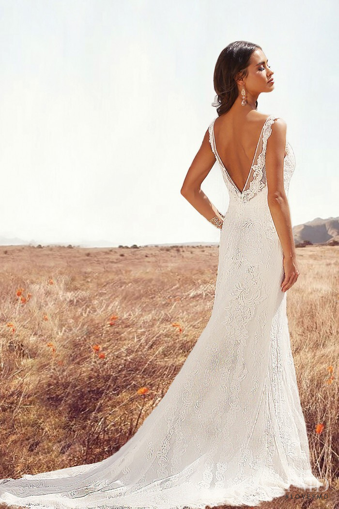 Gulsina Kalimullina featured in  the Linea Raffaelli Bridal lookbook for Spring/Summer 2020