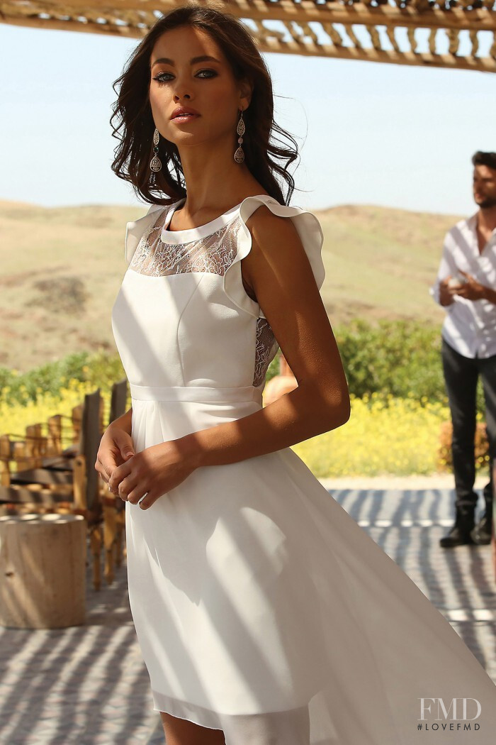 Gulsina Kalimullina featured in  the Linea Raffaelli Bridal lookbook for Spring/Summer 2020