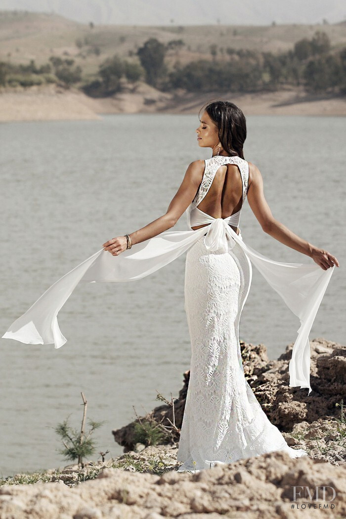 Gulsina Kalimullina featured in  the Linea Raffaelli Bridal lookbook for Spring/Summer 2020