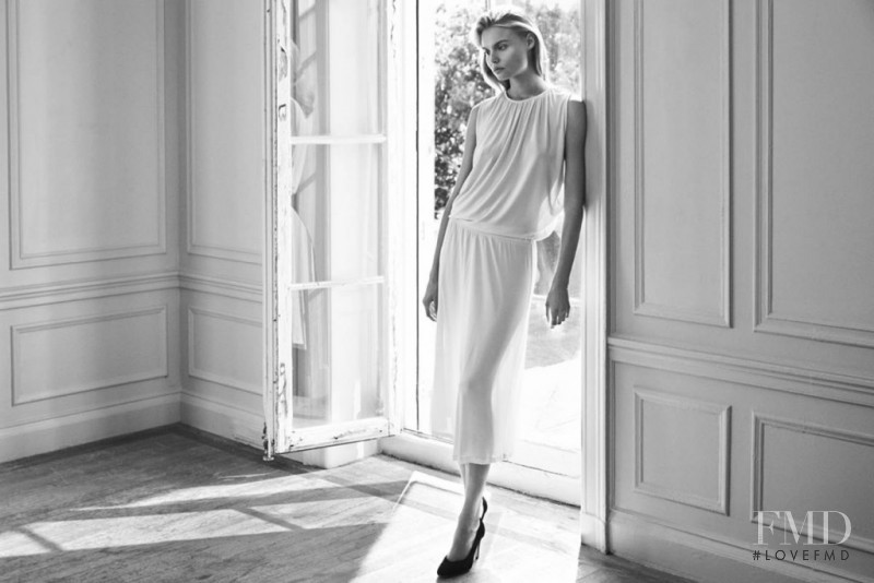 Magdalena Frackowiak featured in  the Filippa K advertisement for Spring/Summer 2014