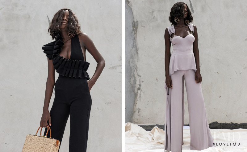 Andrea Iyamah lookbook for Spring/Summer 2018