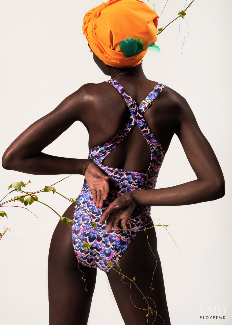 Andrea Iyamah Swim lookbook for Spring/Summer 2017