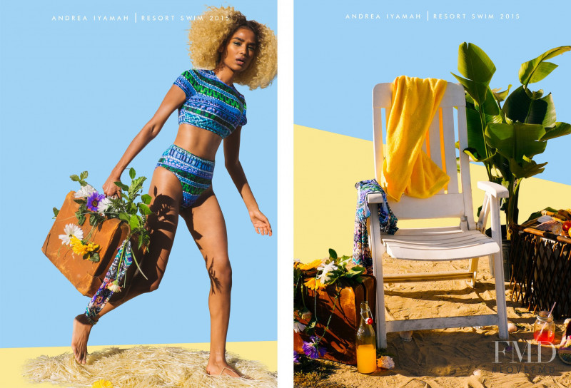 Andrea Iyamah advertisement for Resort 2015