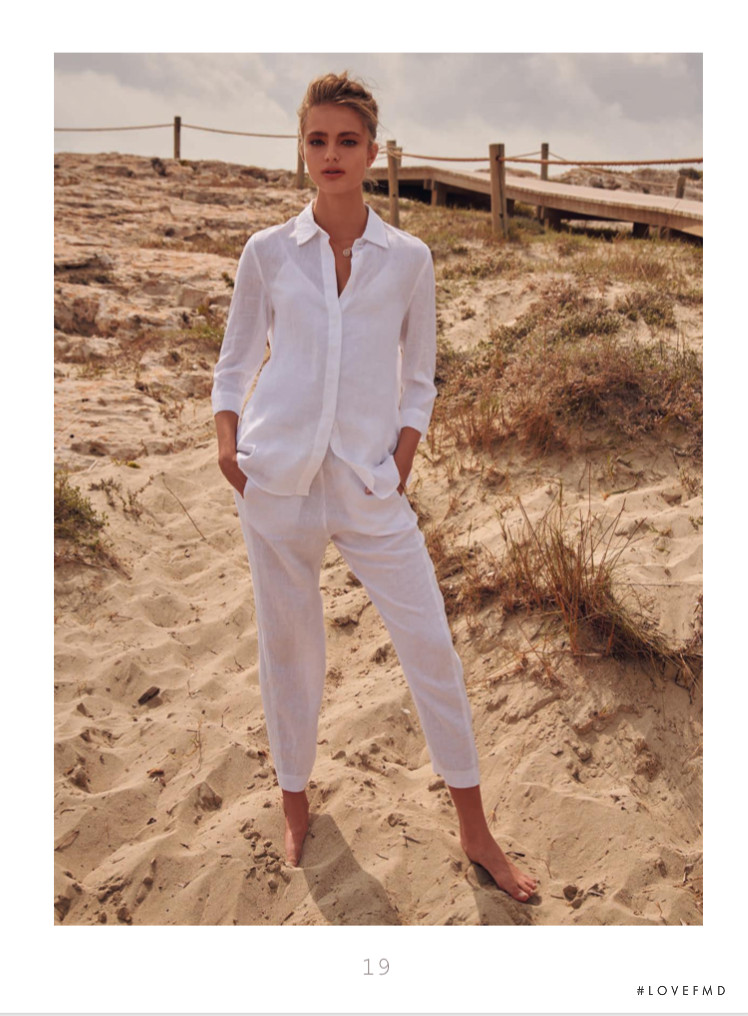 Anna Mila Guyenz featured in  the Hemisphere lookbook for Spring/Summer 2020