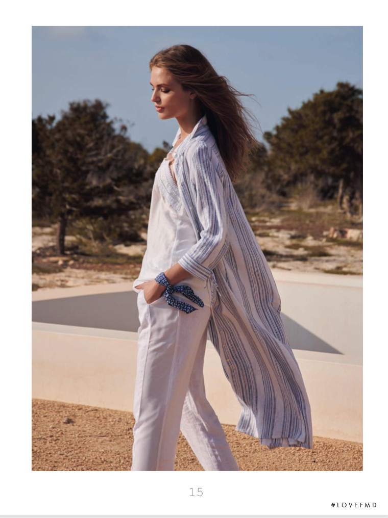 Anna Mila Guyenz featured in  the Hemisphere lookbook for Spring/Summer 2020