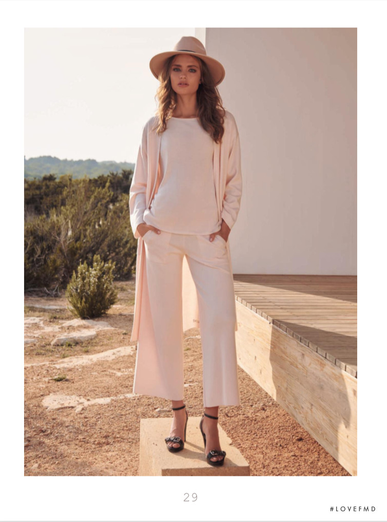 Anna Mila Guyenz featured in  the Hemisphere lookbook for Spring/Summer 2020