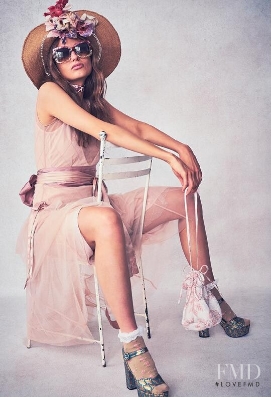 Anna Mila Guyenz featured in  the LoveShackFancy lookbook for Resort 2020