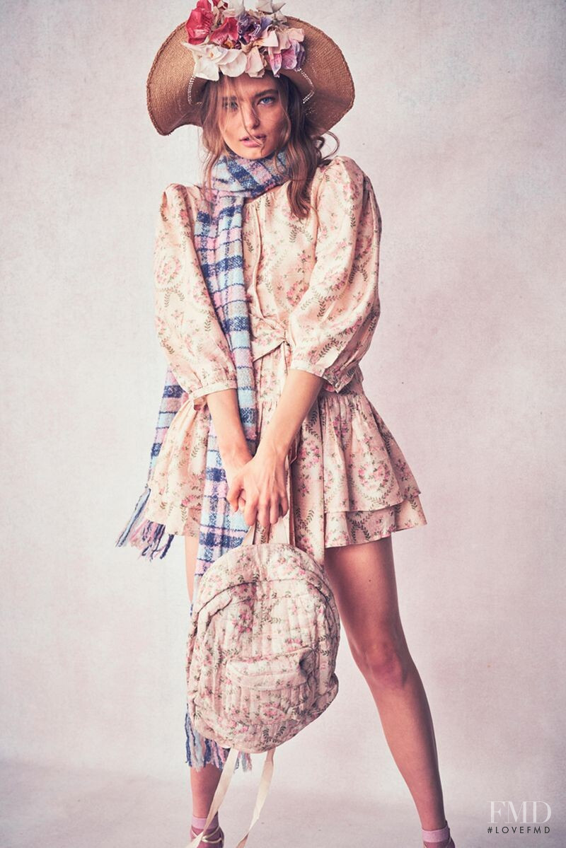 Anna Mila Guyenz featured in  the LoveShackFancy lookbook for Resort 2020