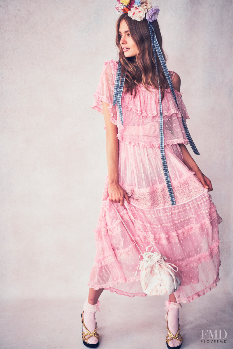 Anna Mila Guyenz featured in  the LoveShackFancy lookbook for Resort 2020