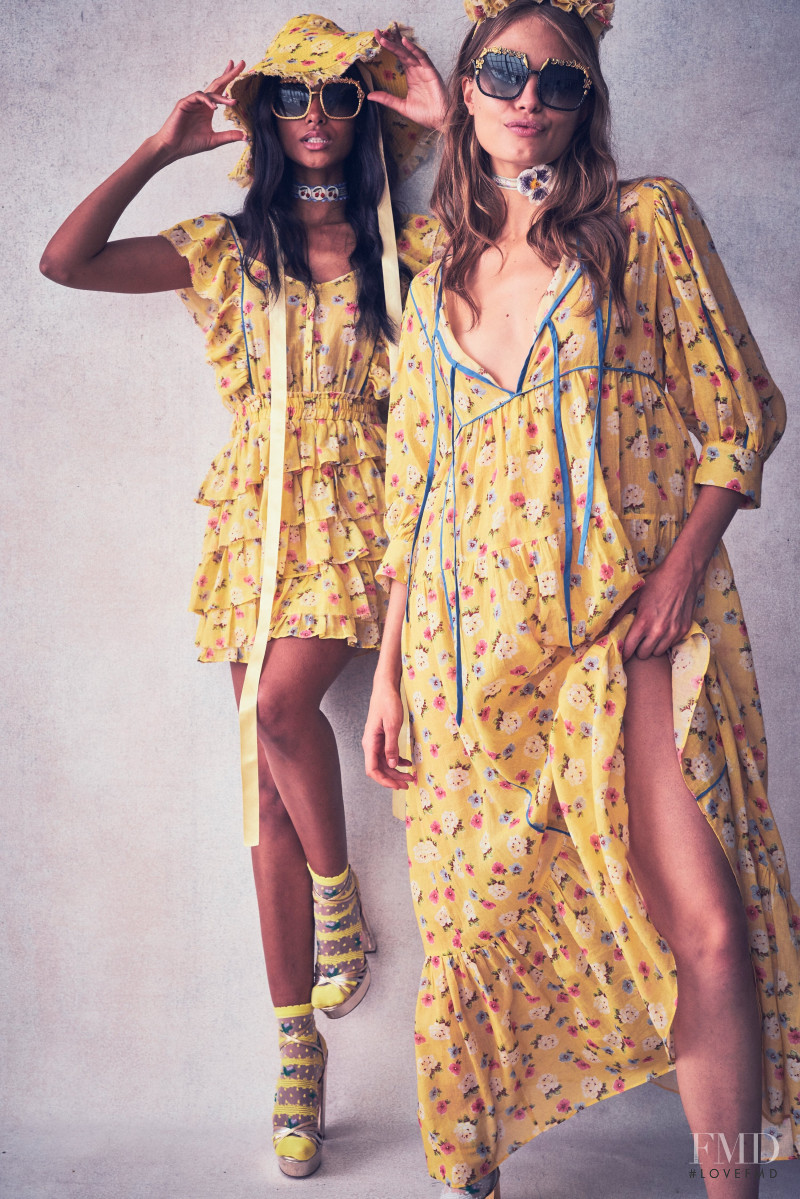 Anna Mila Guyenz featured in  the LoveShackFancy lookbook for Resort 2020