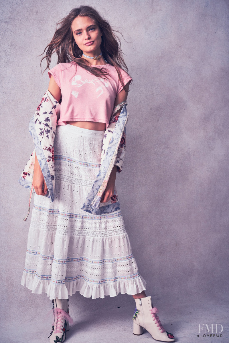 Anna Mila Guyenz featured in  the LoveShackFancy lookbook for Resort 2020