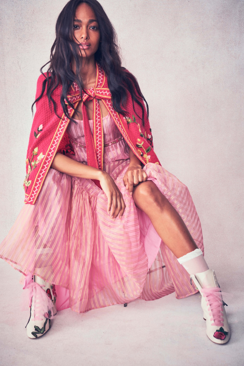 Melie Tiacoh featured in  the LoveShackFancy lookbook for Resort 2020