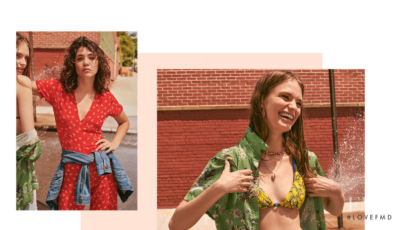 Anna Mila Guyenz featured in  the Shopbop lookbook for Spring/Summer 2020