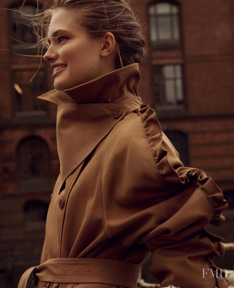 Anna Mila Guyenz featured in  the Max Mara lookbook for Spring/Summer 2020