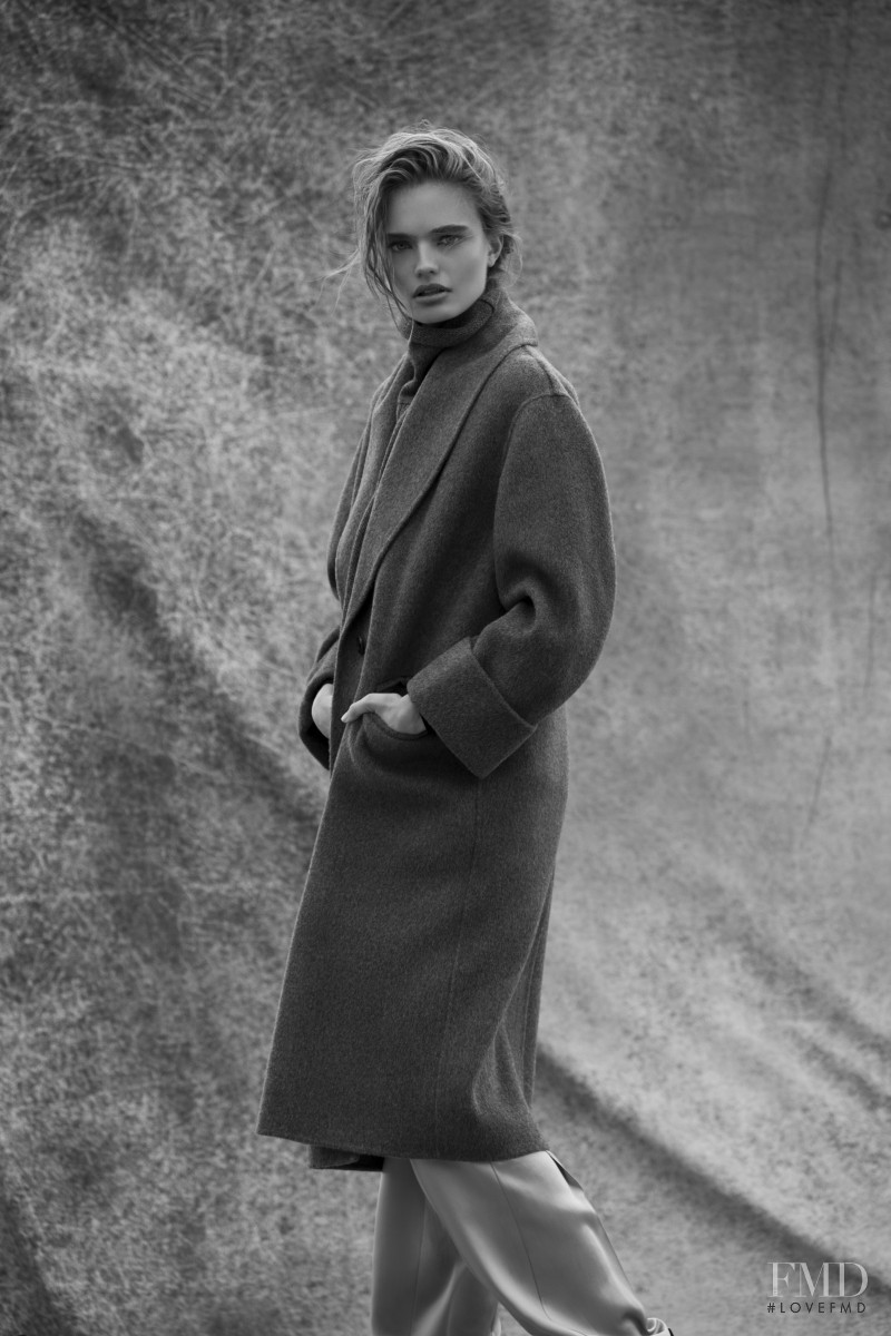 Anna Mila Guyenz featured in  the Max Mara lookbook for Spring/Summer 2020