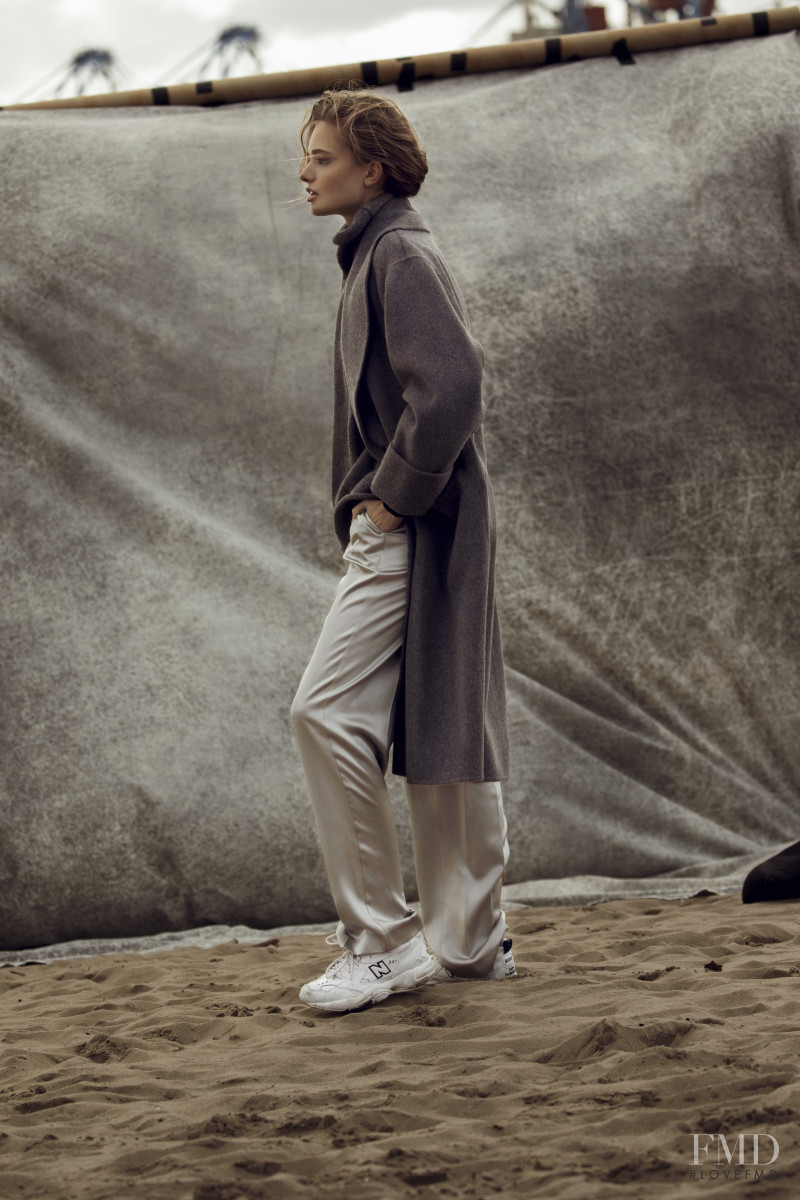 Anna Mila Guyenz featured in  the Max Mara lookbook for Spring/Summer 2020