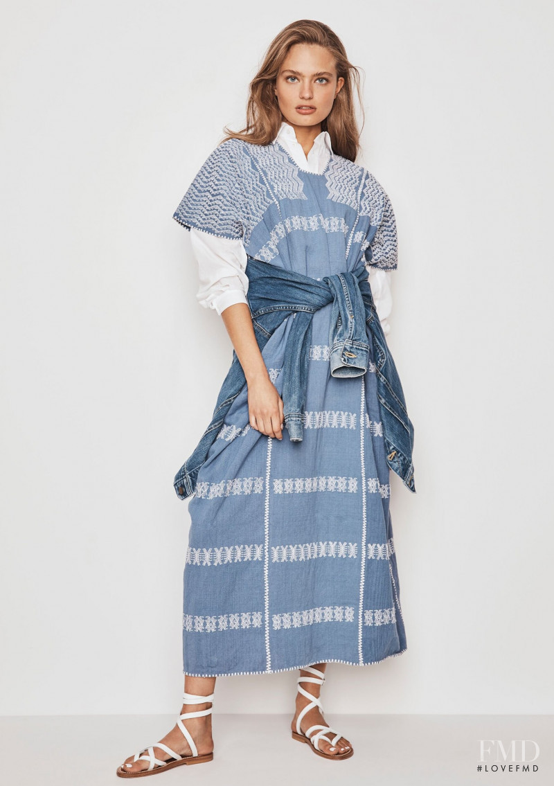 Anna Mila Guyenz featured in  the Pippa Holt lookbook for Spring/Summer 2020