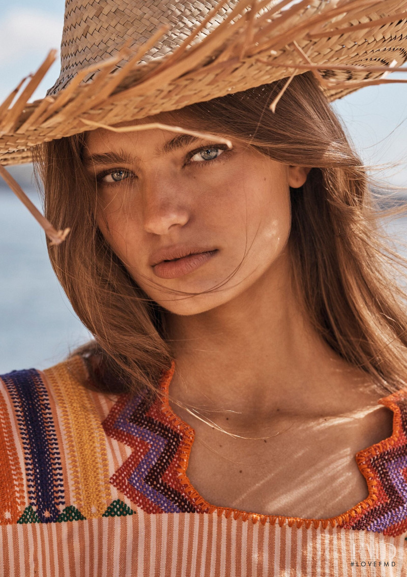 Anna Mila Guyenz featured in  the Pippa Holt lookbook for Spring/Summer 2020