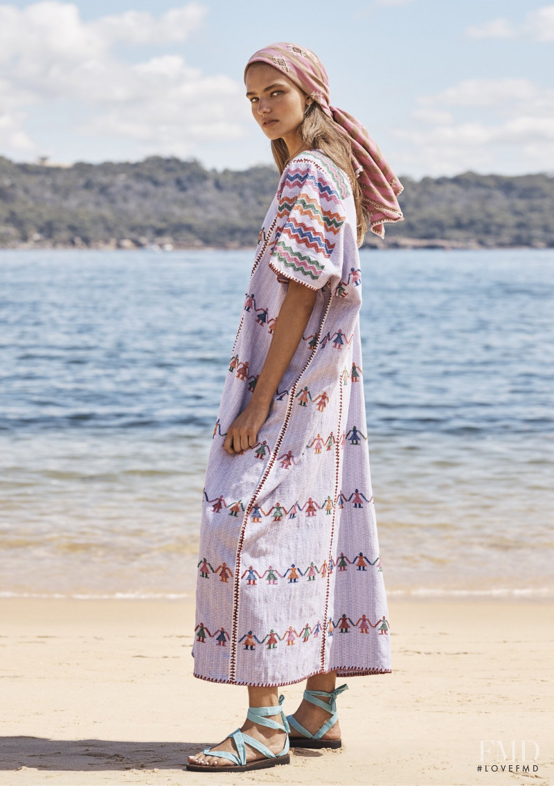 Anna Mila Guyenz featured in  the Pippa Holt lookbook for Spring/Summer 2020