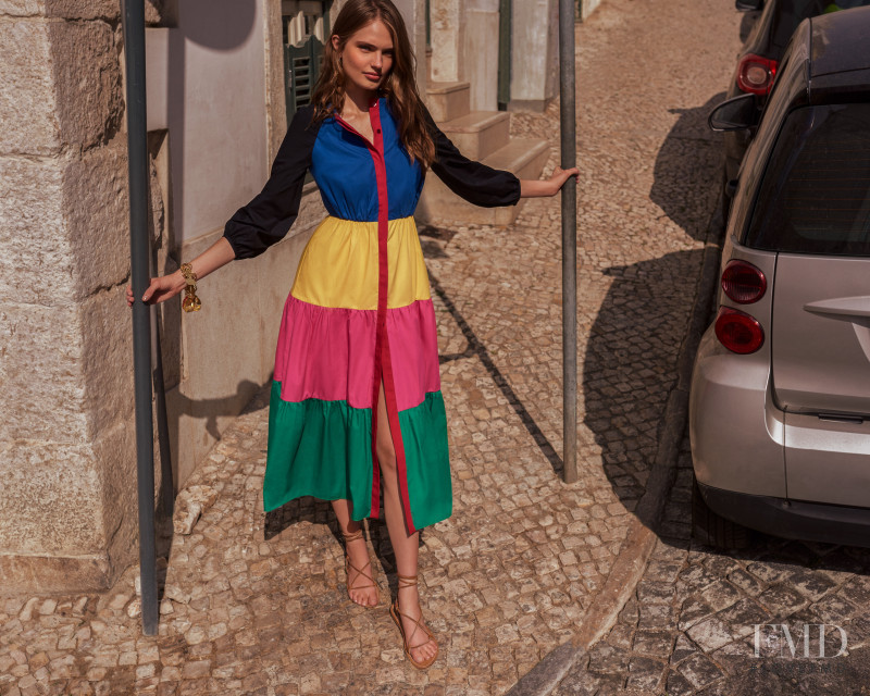 Anna Mila Guyenz featured in  the Borgo De Nor advertisement for Spring/Summer 2019