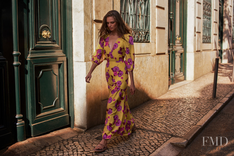 Anna Mila Guyenz featured in  the Borgo De Nor advertisement for Spring/Summer 2019