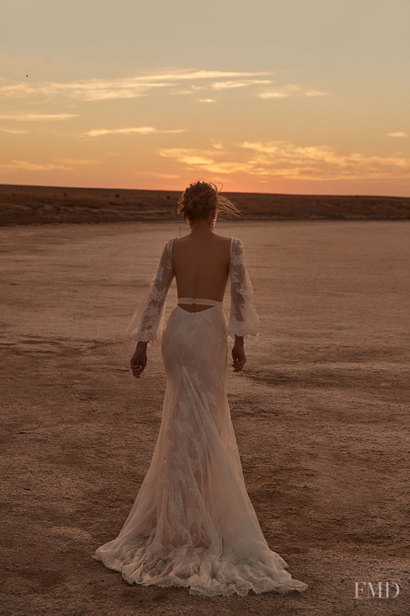 Anna Mila Guyenz featured in  the One Day Bridal lookbook for Resort 2019