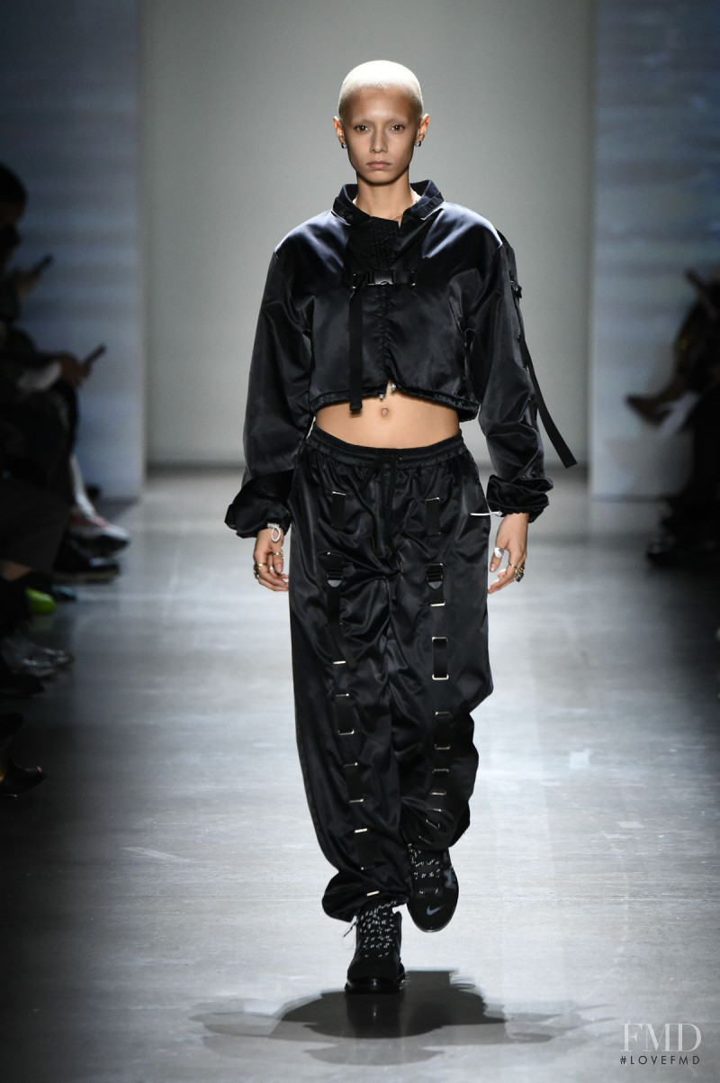 Jazzelle Zanaughtti featured in  the Concept Korea fashion show for Autumn/Winter 2019