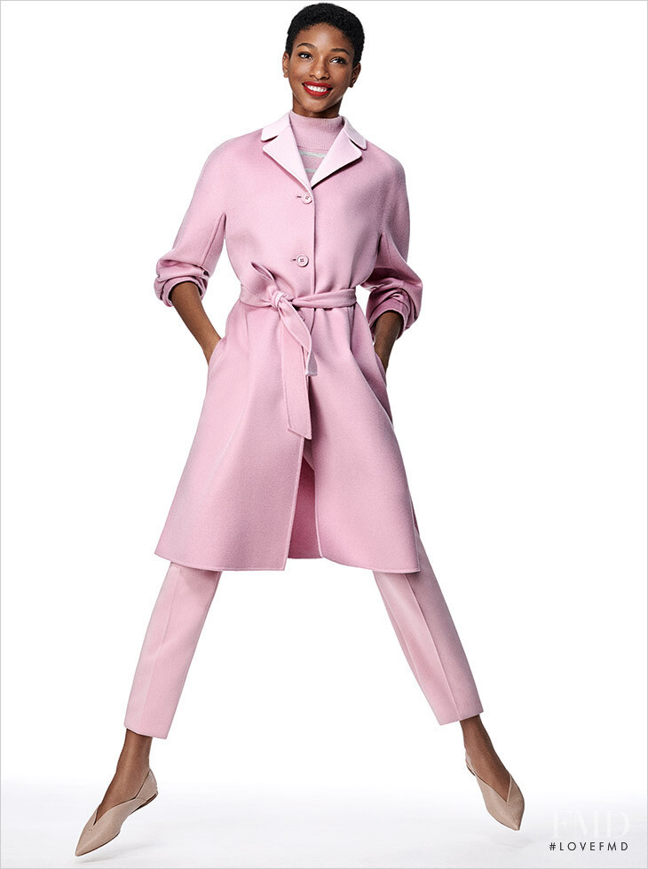 Naomi Chin Wing featured in  the MaxMara Studio advertisement for Spring/Summer 2020