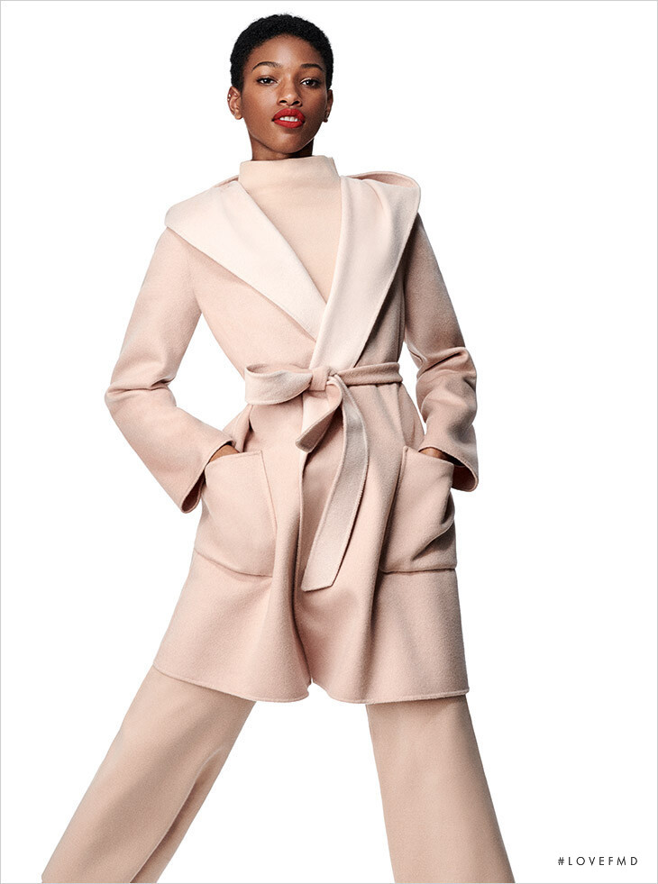 Naomi Chin Wing featured in  the MaxMara Studio advertisement for Spring/Summer 2020