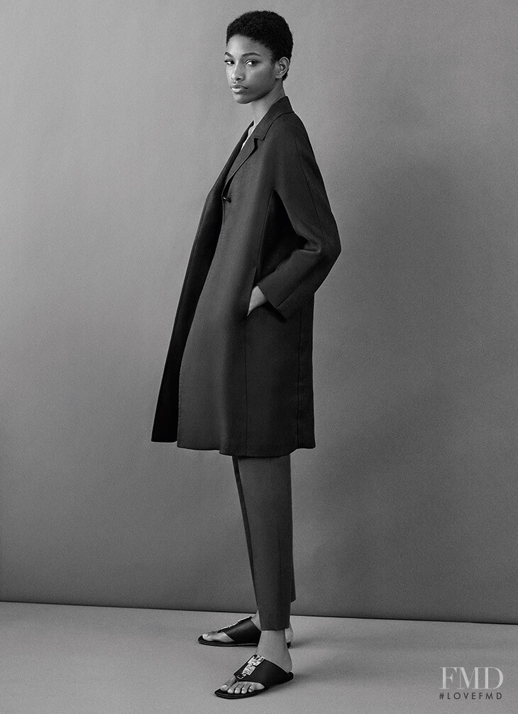 Naomi Chin Wing featured in  the MaxMara Studio advertisement for Spring/Summer 2020