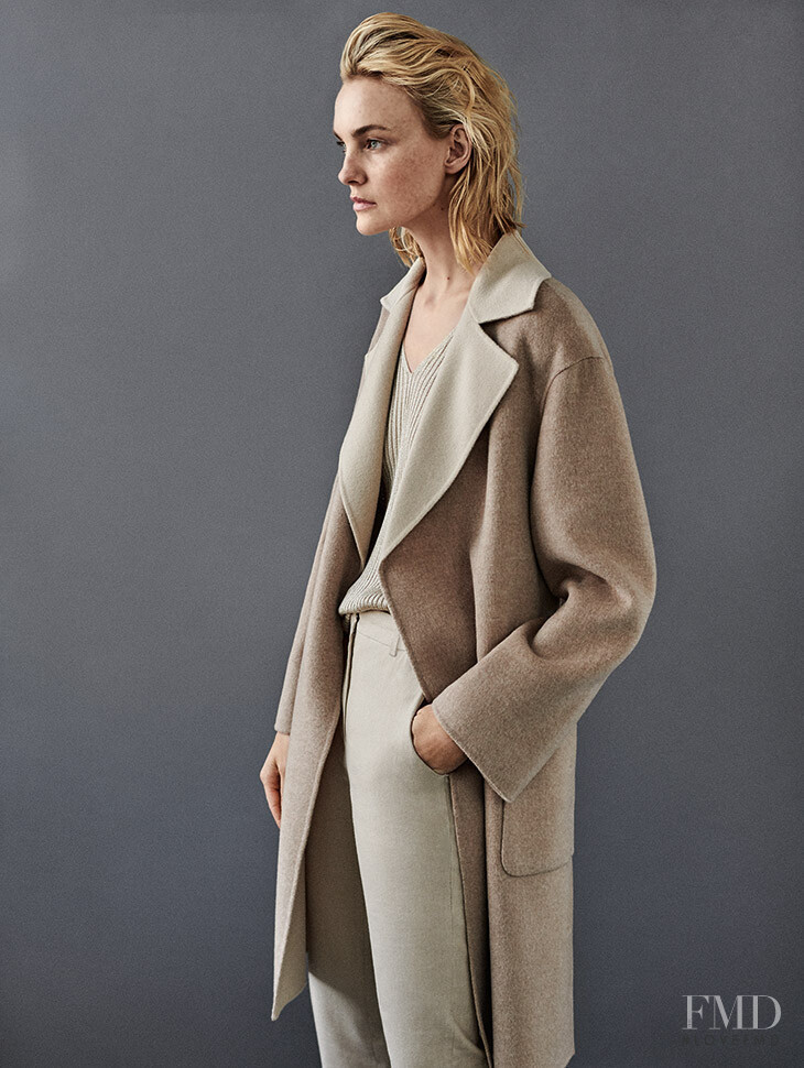 Caroline Trentini featured in  the MaxMara Studio advertisement for Spring/Summer 2020