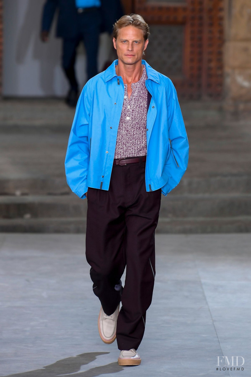 Arnaud Lemaire featured in  the Salvatore Ferragamo fashion show for Spring/Summer 2020