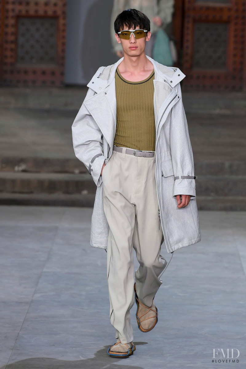 Hang Yu featured in  the Salvatore Ferragamo fashion show for Spring/Summer 2020