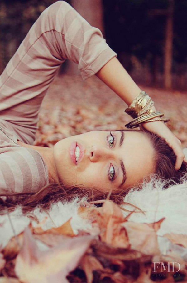 Talia Richman featured in  the Lilya lookbook for Autumn/Winter 2012