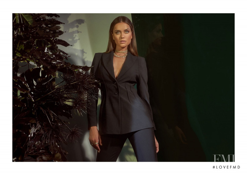 Talia Richman featured in  the Mossman lookbook for Spring/Summer 2020