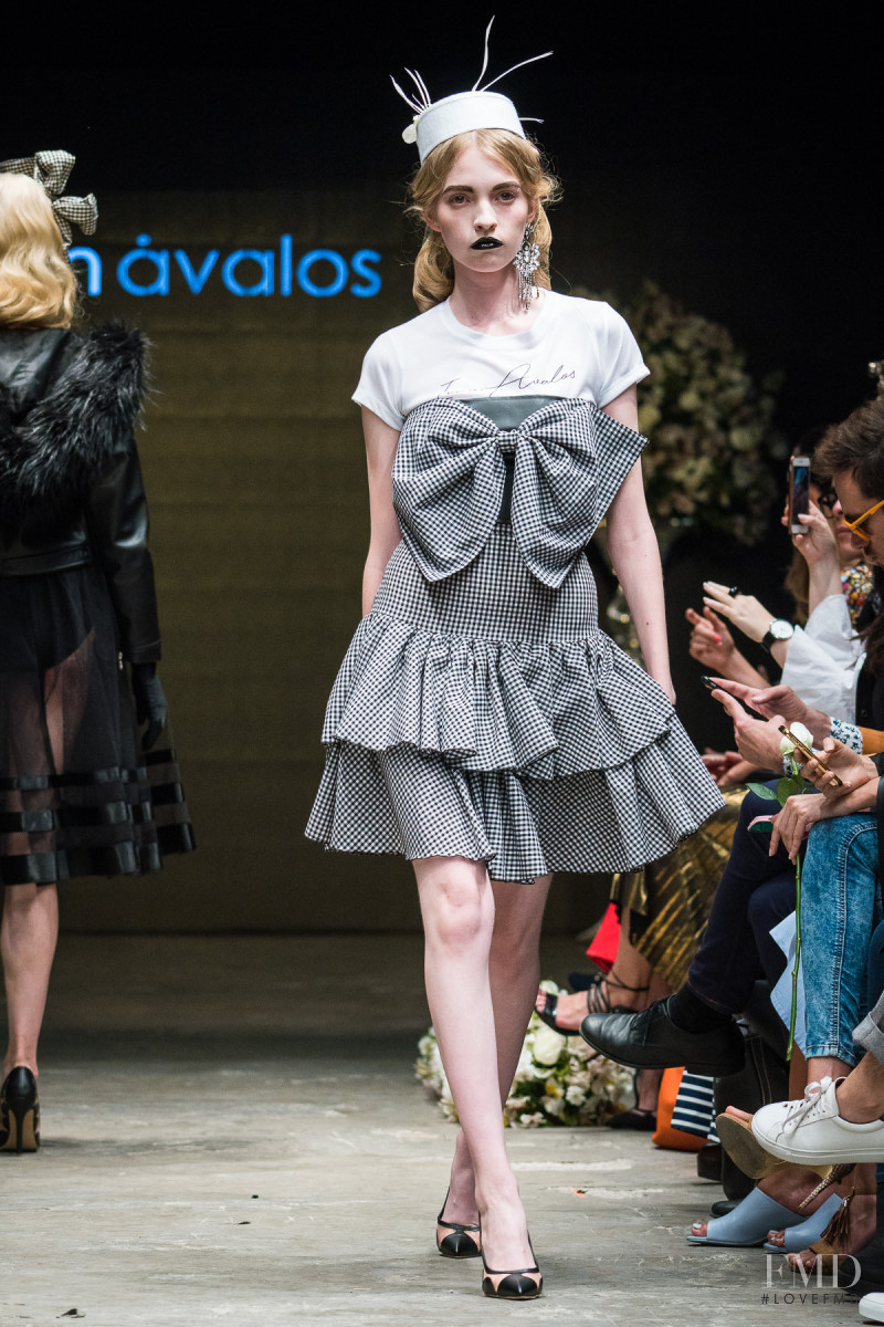 Alejandra Velasco featured in  the Ivan Avalos fashion show for Autumn/Winter 2017