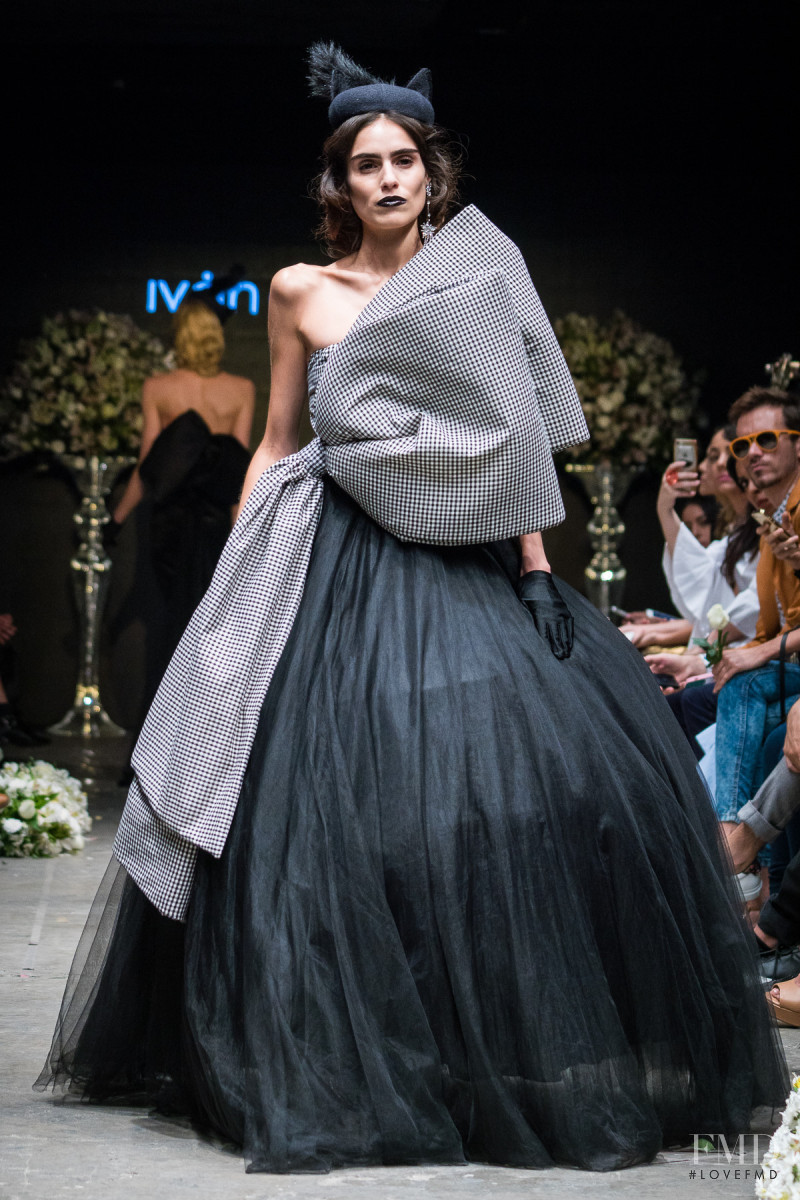 Alejandra Infante featured in  the Ivan Avalos fashion show for Autumn/Winter 2017
