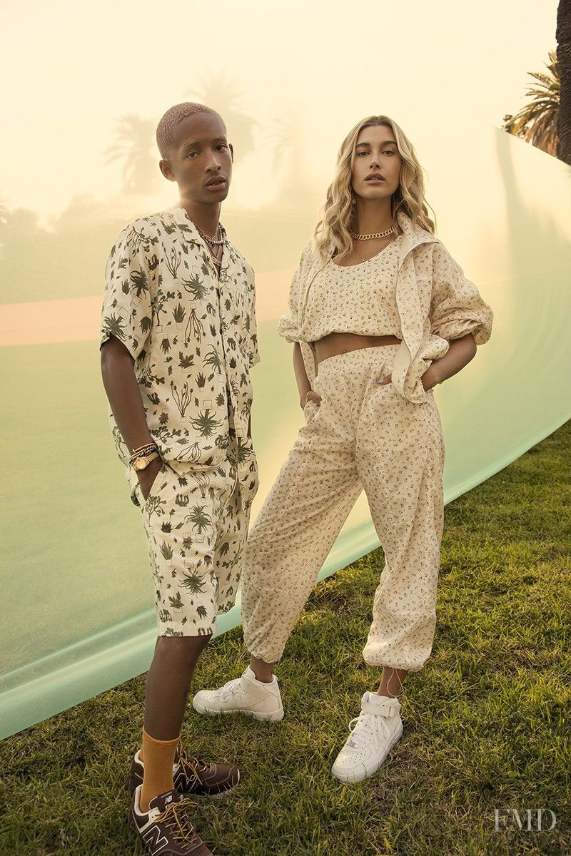 Hailey Baldwin Bieber featured in  the Levi’s advertisement for Spring 2020