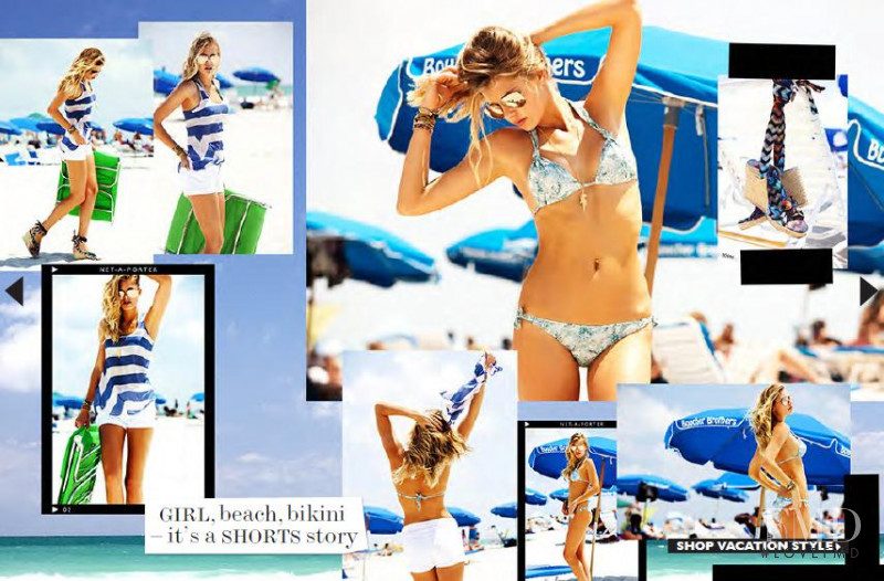 Tori Praver featured in  the Net-a-Porter The Vacation Diaries lookbook for Summer 2011