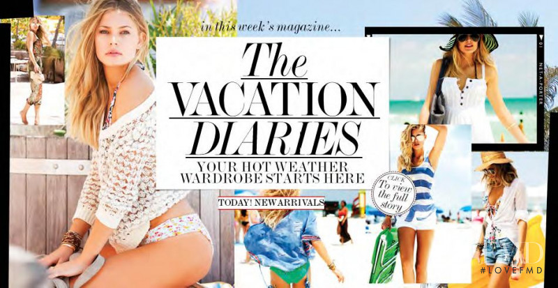 Tori Praver featured in  the Net-a-Porter The Vacation Diaries lookbook for Summer 2011